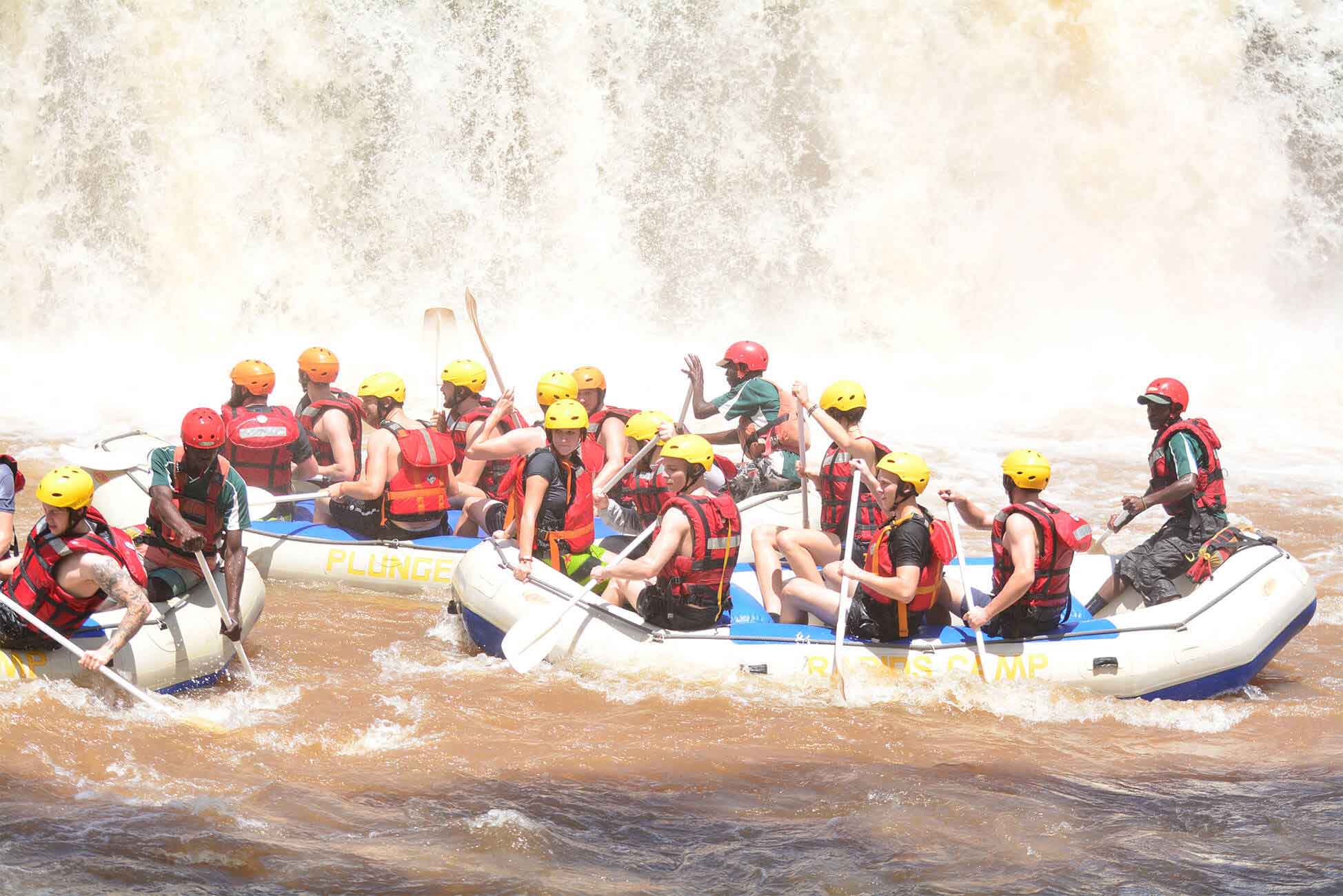 White Water Rafting in Sagana